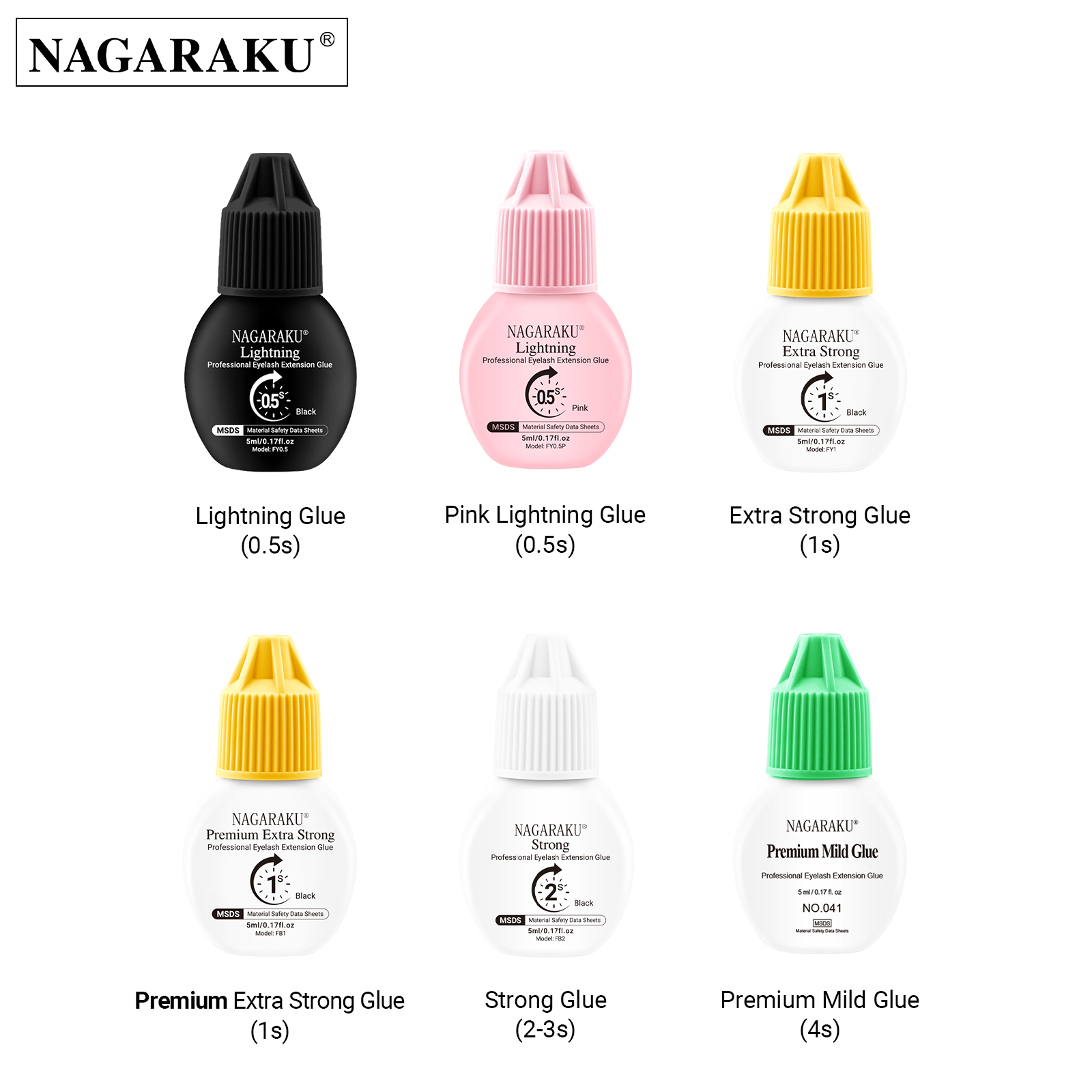 NAGARAKU Profesyonel Kirpik Yapıştırıcısı