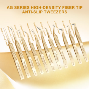 NAGARAKU AG-01 Düz Uzun Fiber Uç İzolasyon Cımbızı