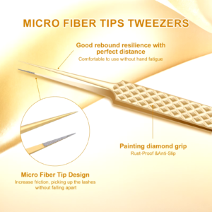 NAGARAKU AG-10 80° Fiber Uç Volume Cımbızı