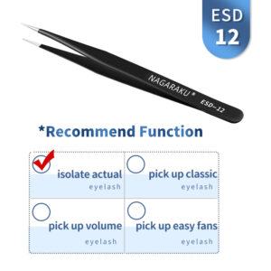 NAGARAKU ESD-12 Antistatik İzolasyon Cımbızı