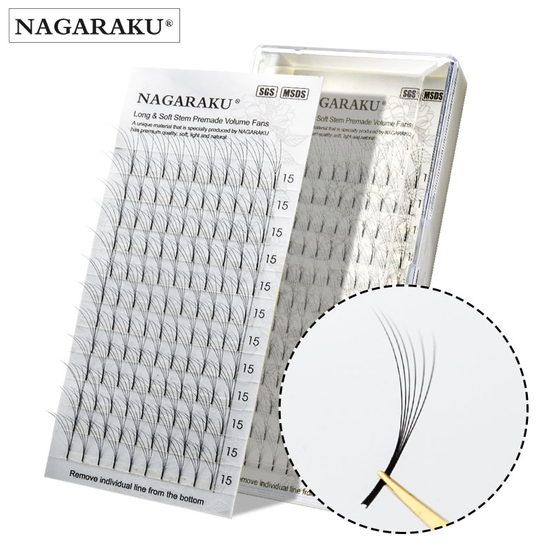 NAGARAKU 3D-6D Hazır Volume Fan 12 Sıra